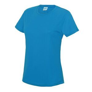 Just Cool Womens/Ladies Sports Plain T-Shirt / Sapphire Blue
